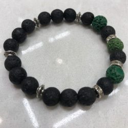 Handmade Bracelet - Lava Rock